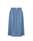 Molly Skirt - Medium Blue Denim