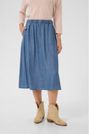 Molly Skirt - Medium Blue Denim
