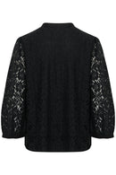 Kaspis Lace Shirt - Pitch Black