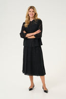 Kaspis Lace Shirt - Pitch Black