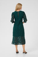 Ebana 3/4 Sleeve Dress - Sea Moss