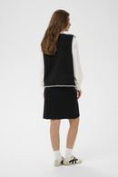 Timmie Knit Vest - Pitch Black