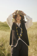 Timmie Knit Vest - Pitch Black