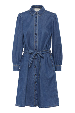 Estelle Denim Dress - Jasper Blue Denim