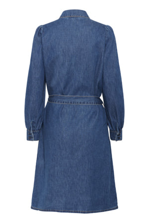 Estelle Denim Dress - Jasper Blue Denim