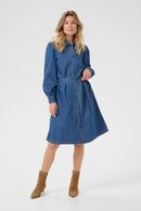 Estelle Denim Dress - Jasper Blue Denim