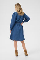 Estelle Denim Dress - Jasper Blue Denim