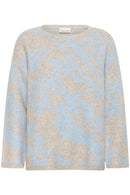 Temikka Print Jumper - Cashmere Blue Paisley