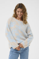 Temikka Print Jumper - Cashmere Blue Paisley