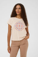 Wrikki T-Shirt - Red Aztec