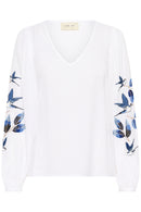 Floriza Blouse - Snow White