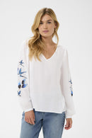Floriza Blouse - Snow White