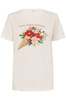 Joliy T-Shirt - Red Bouquet Cone