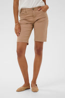 Berta Coco Twill Shorts - Amphora