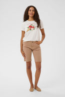 Berta Coco Twill Shorts - Amphora