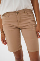 Berta Coco Twill Shorts - Amphora
