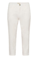 Berta Coco Capri Trouser - Snow White