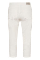 Berta Coco Capri Trouser - Snow White