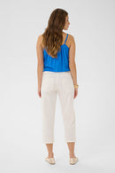 Berta Coco Capri Trouser - Snow White