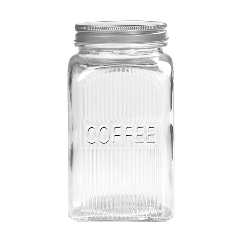 Coffee Glass Storage Canister