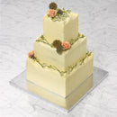 30cm/12inch Square Silver Cake Board 12mm