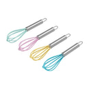 Stainless Steel Mini Whisk With Silicone Head