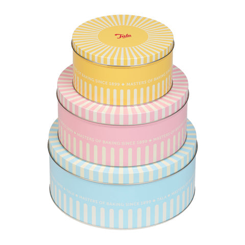 Originals Cake Storage Tins Set of 3