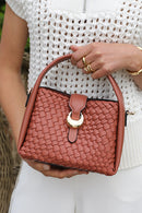 Maggie Weave Crossbody - Tuscan Blush