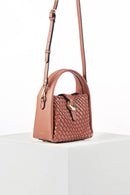 Maggie Weave Crossbody - Tuscan Blush