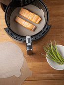 NoStik Air Fryer Round Reusable Non-Stick Liner Pack of 2