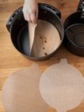 NoStik Air Fryer Round Reusable Non-Stick Liner Pack of 2