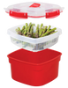2.4L Medium Microwave Steamer