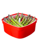 2.4L Medium Microwave Steamer