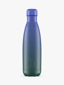 Water Bottle 500ML - Gradient Green/Blue