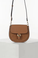 Venetia Saddle Cross Body Bag - Camel