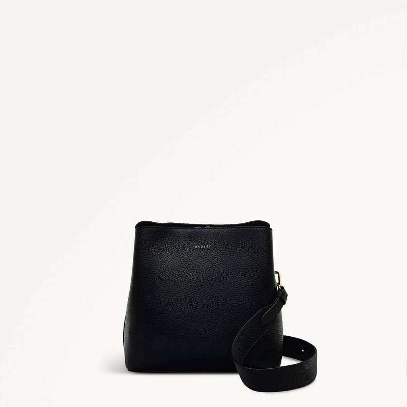 Medium Compartment Crossbody - Black
