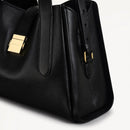 Sloane Street Medium Ziptop Grab - Black