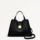 Sloane Street Medium Ziptop Grab - Black