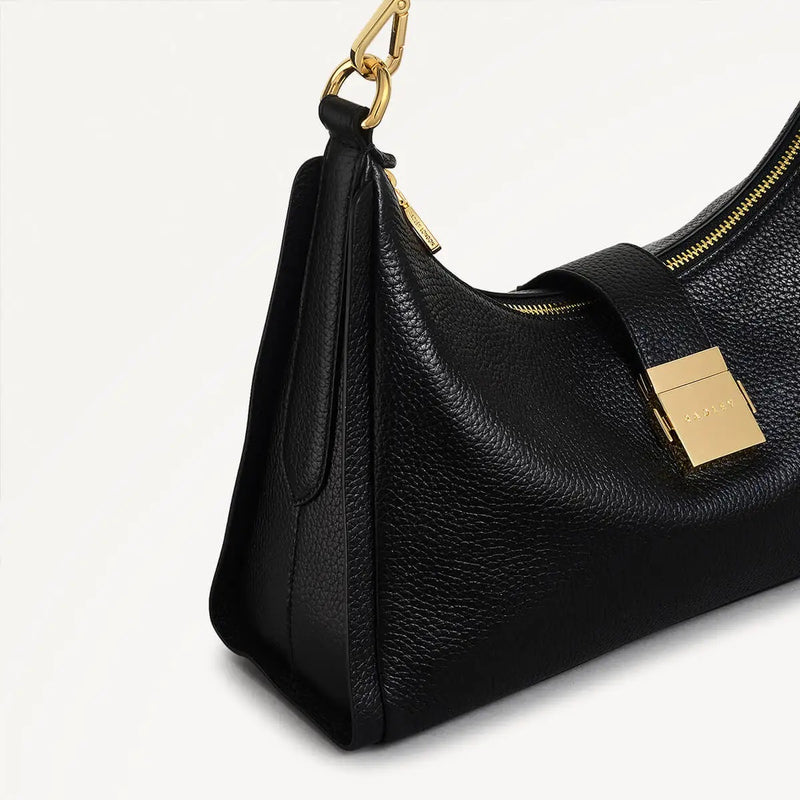 Sloane Street Med Ziptop Shoulder - Black