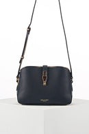 Margy Zip Top Cross Body Bag - Navy