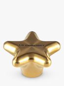 Star Shaped Knob Gold 6cm