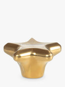 Star Shaped Knob Gold 6cm