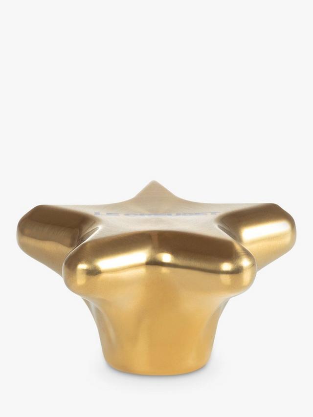Star Shaped Knob Gold 6cm