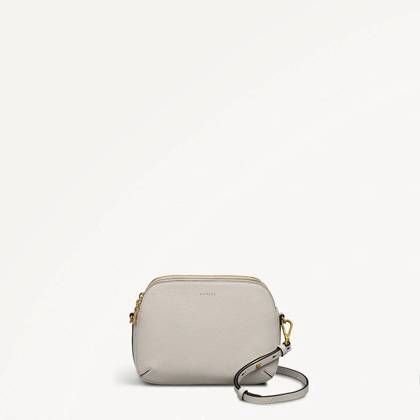 Medium Ziptop Crossbody - Chalk