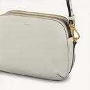 Medium Ziptop Crossbody - Chalk