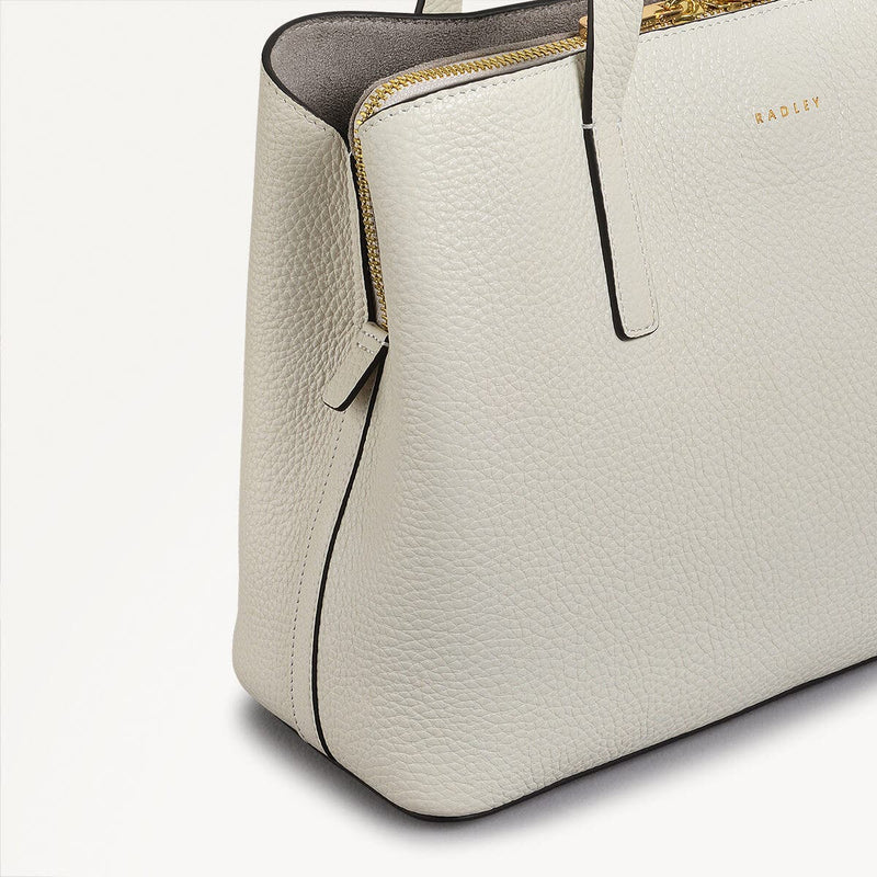 Medium Ziptop Grab - Chalk