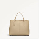 Dukes Place Medium Ziptop Grab - Stone