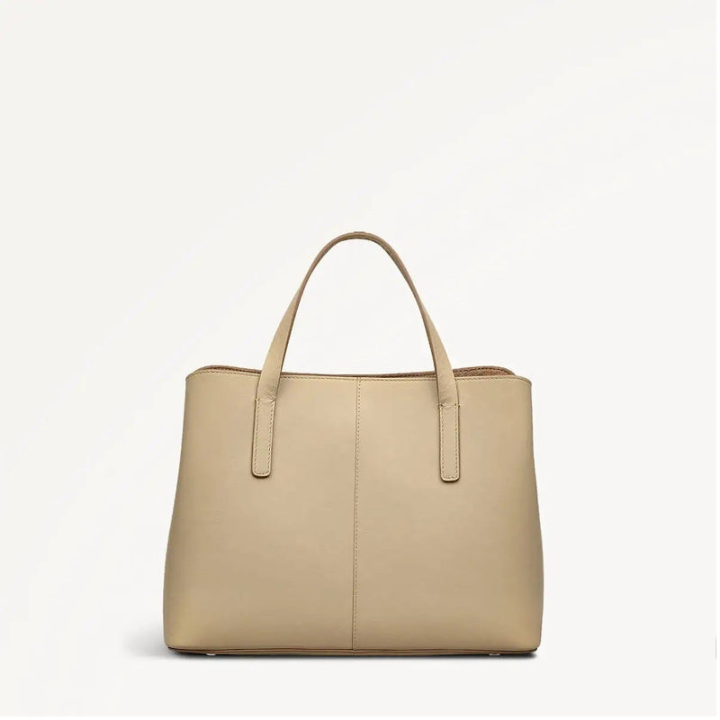 Dukes Place Medium Ziptop Grab - Stone