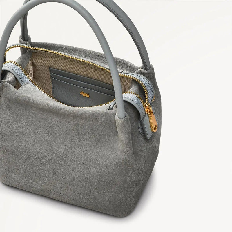 Ivydale Rd Suede Ziptop Crossbody - Artichoke