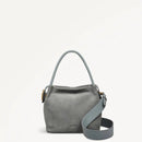 Ivydale Rd Suede Ziptop Crossbody - Artichoke
